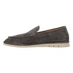 Mocasín Cuero Hombre Piastri Gris Rockford