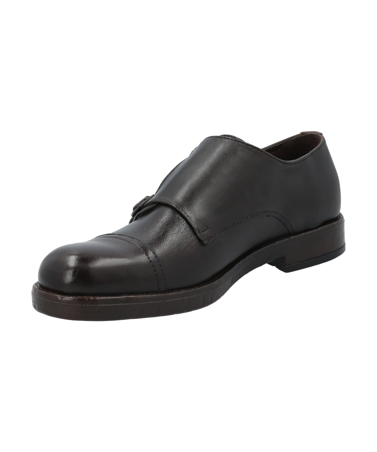 Zapato Cuero Hombre Fredy Café Rockford