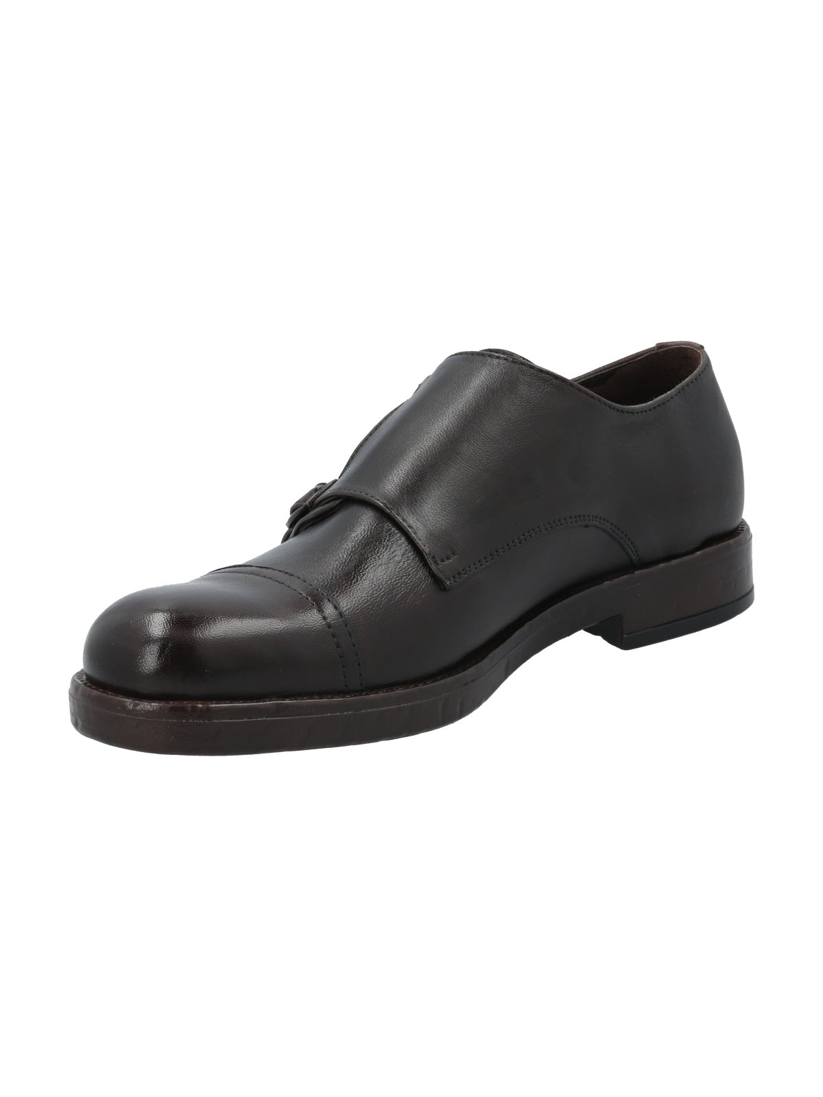 Zapato Cuero Hombre Fredy Café Rockford