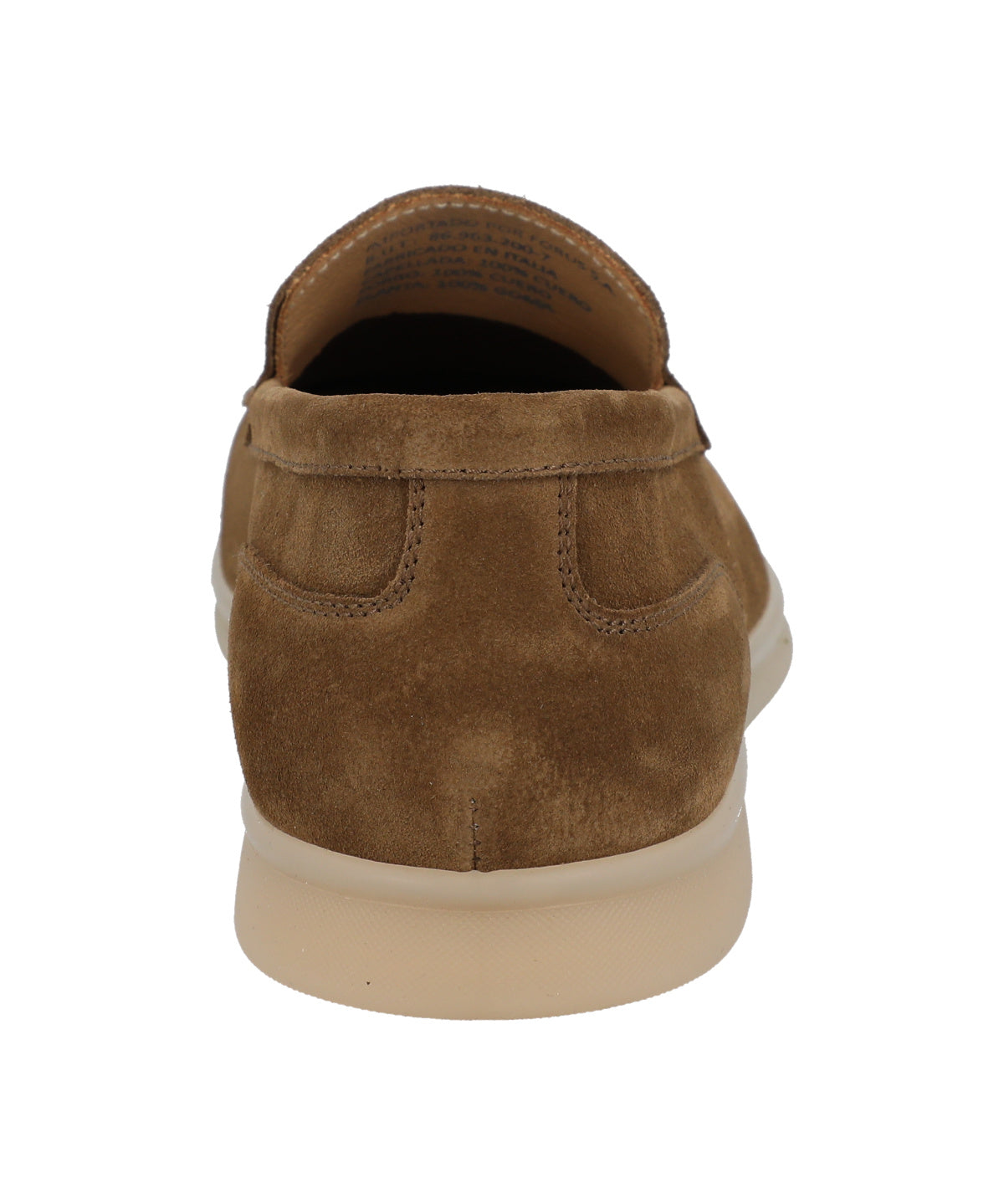 Mocasín Cuero Hombre Roma Café Rockford