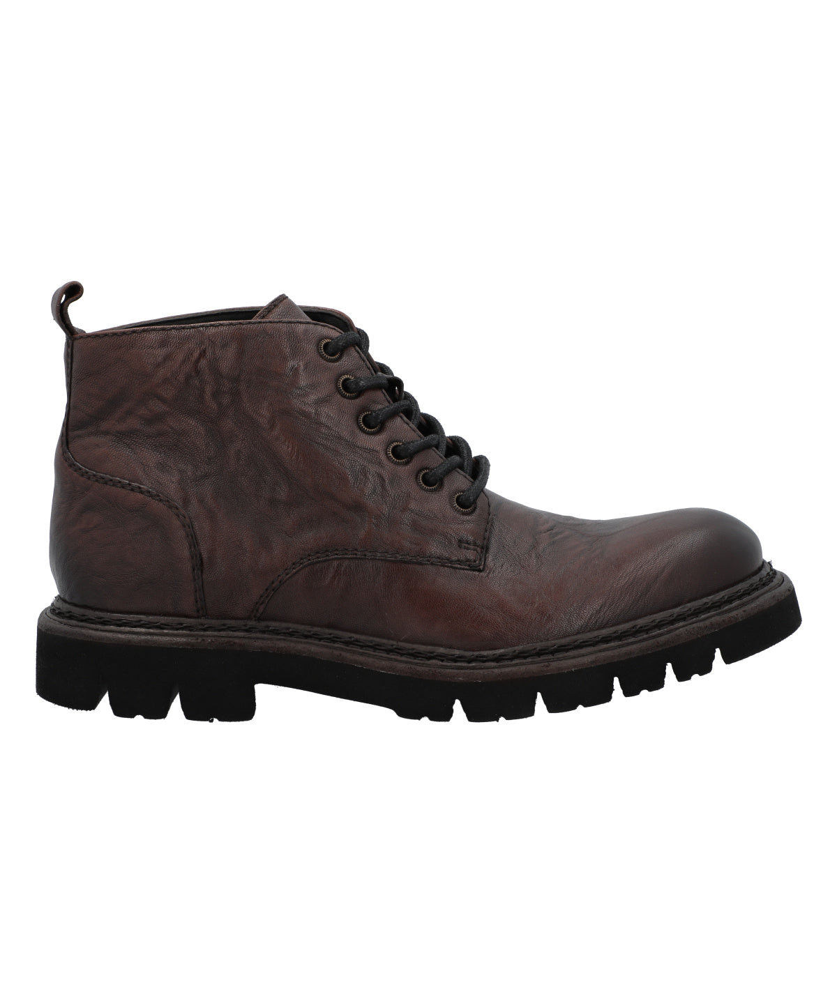 Botin Cuero Hombre Biloba Café