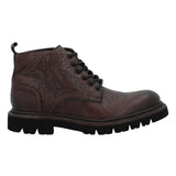 Botin Cuero Hombre Biloba Café