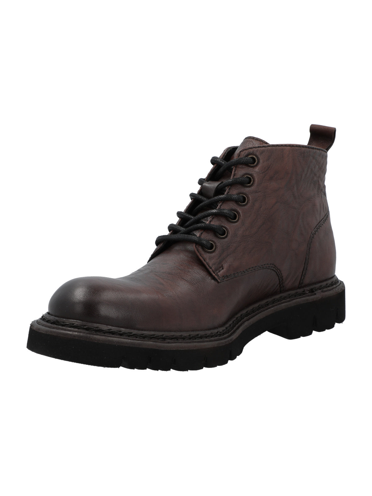 Botin Cuero Hombre Biloba Café