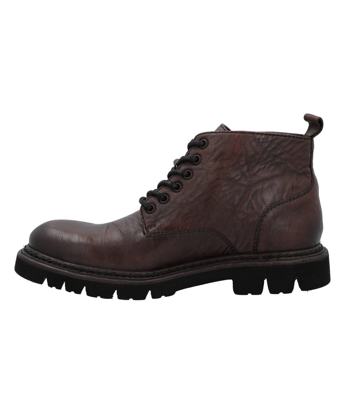 Botin Cuero Hombre Biloba Café