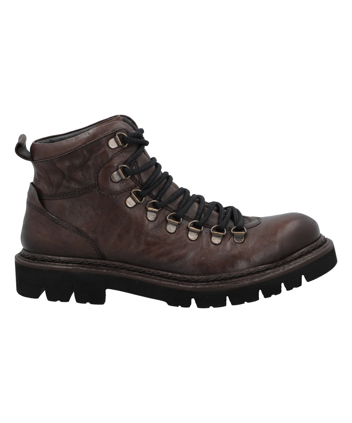 Botin Cuero Hombre Cedro Café