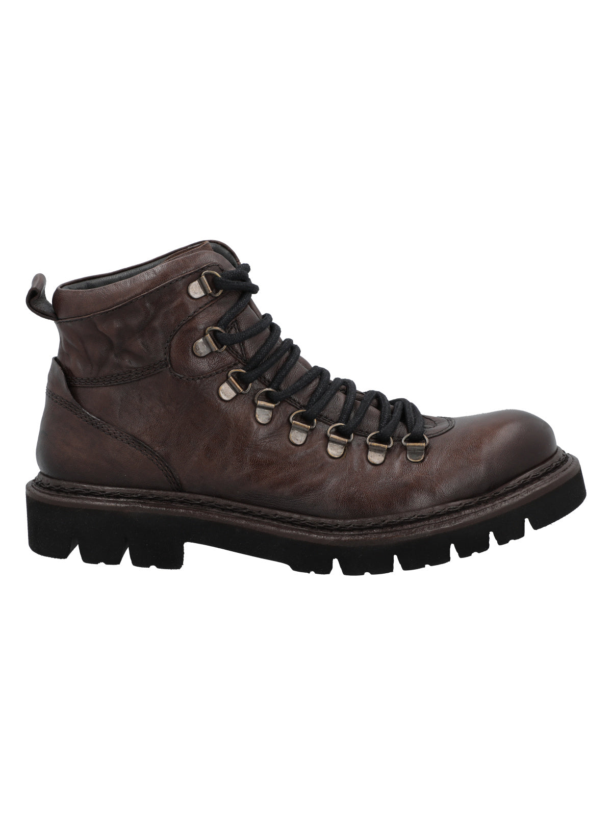 Botin Cuero Hombre Cedro Café