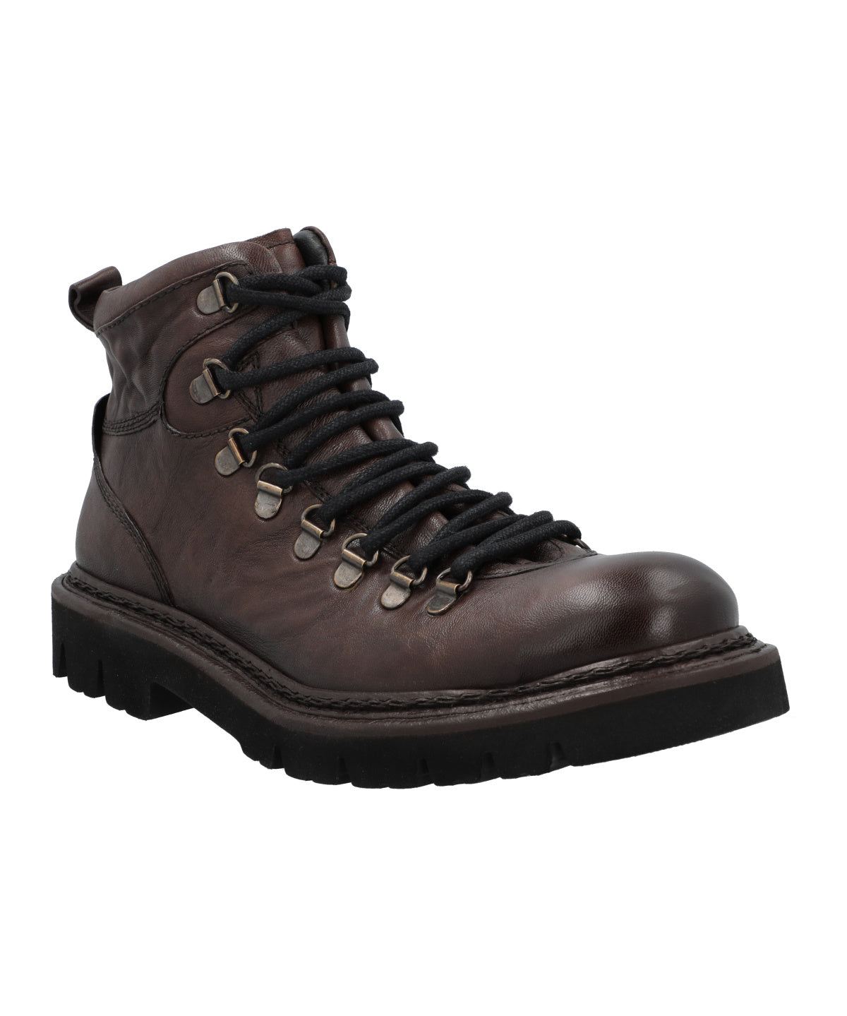 Botin Cuero Hombre Cedro Café