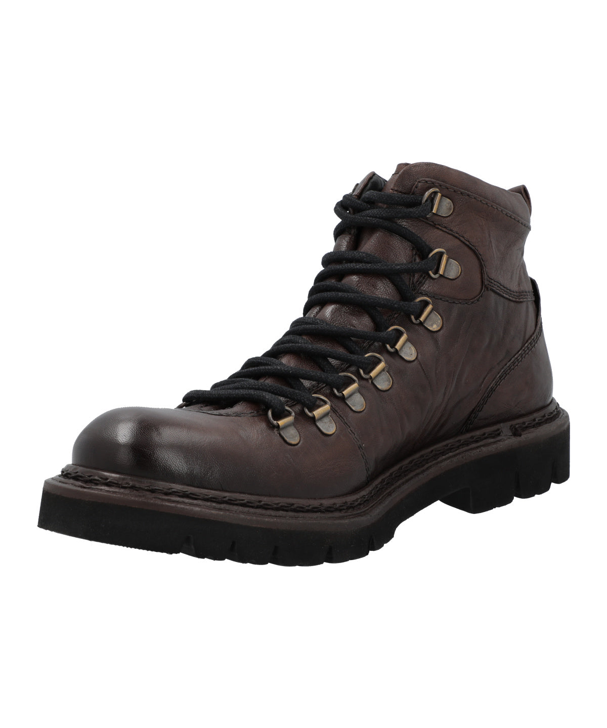 Botin Cuero Hombre Cedro Café