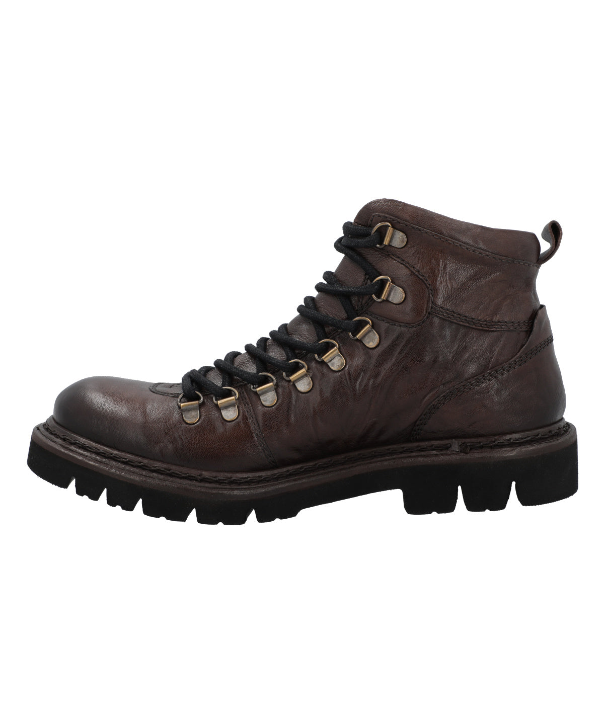 Botin Cuero Hombre Cedro Café