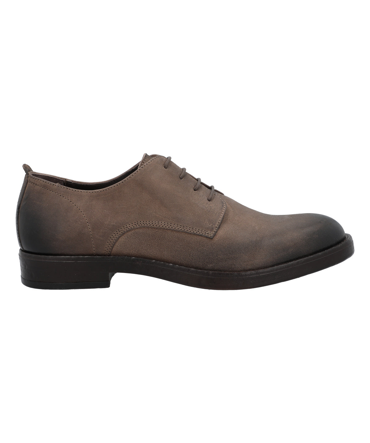 Zapato Cuero Hombre Bari Gris
