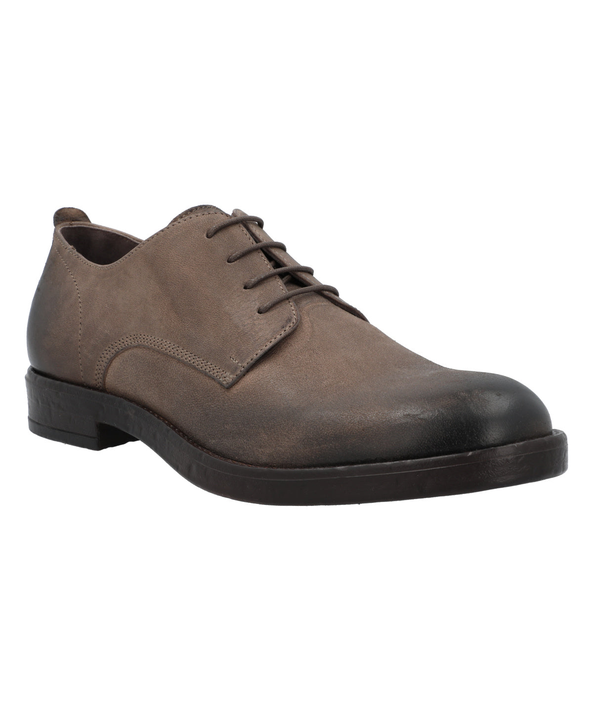 Zapato Cuero Hombre Bari Gris