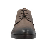 Zapato Cuero Hombre Bari Gris