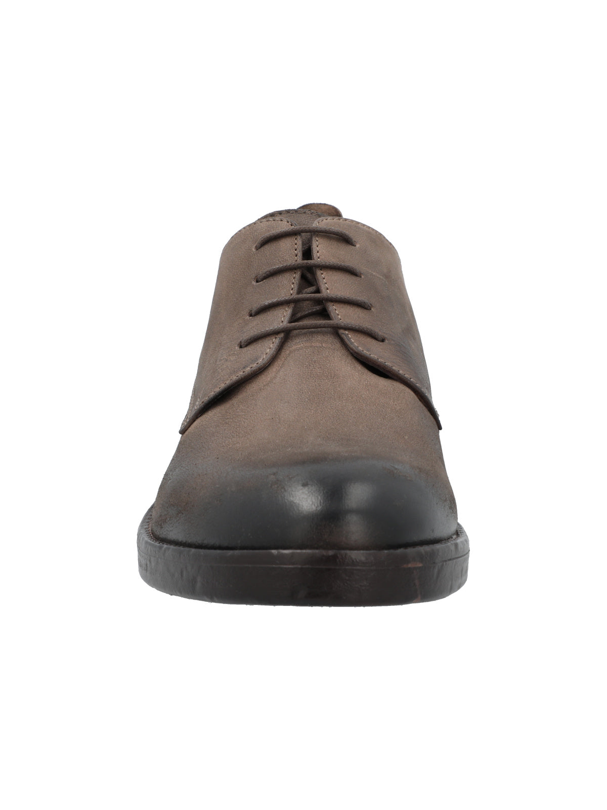 Zapato Cuero Hombre Bari Gris