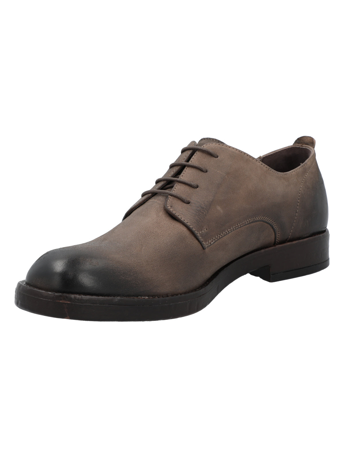 Zapato Cuero Hombre Bari Gris