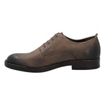 Zapato Cuero Hombre Bari Gris