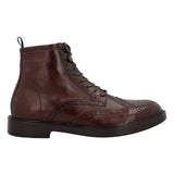 Botin Cuero Hombre Milan Café
