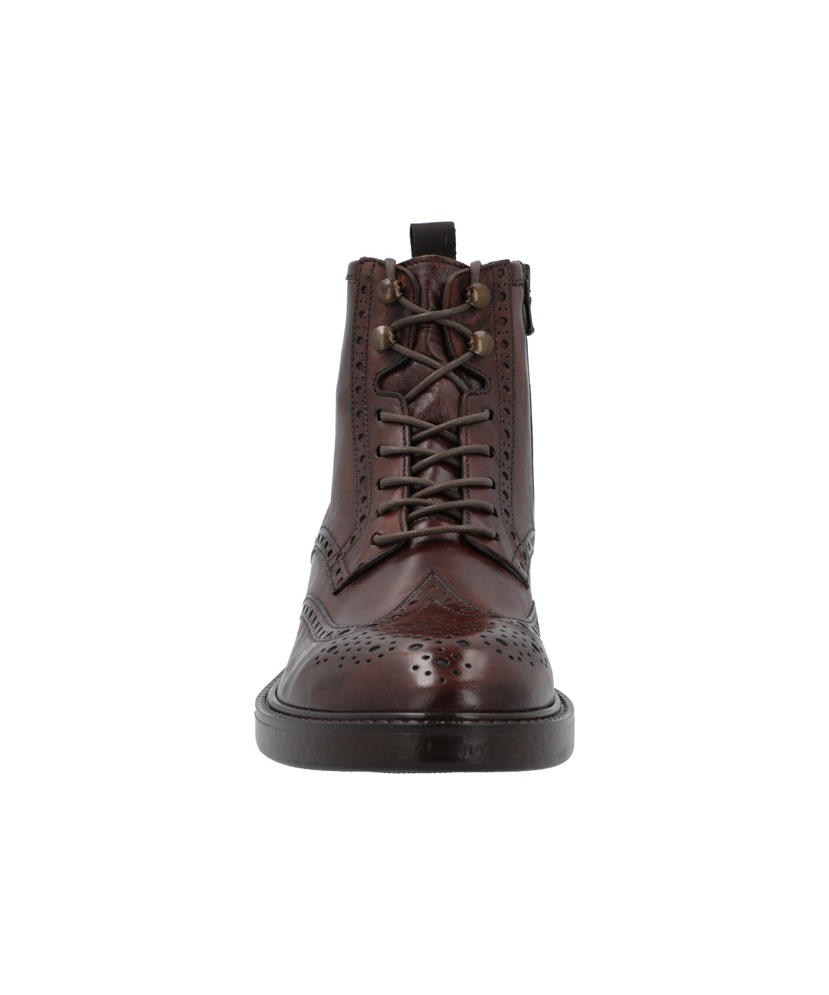 Botin Cuero Hombre Milan Café
