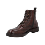 Botin Cuero Hombre Milan Café