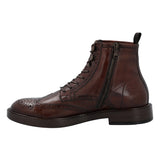 Botin Cuero Hombre Milan Café
