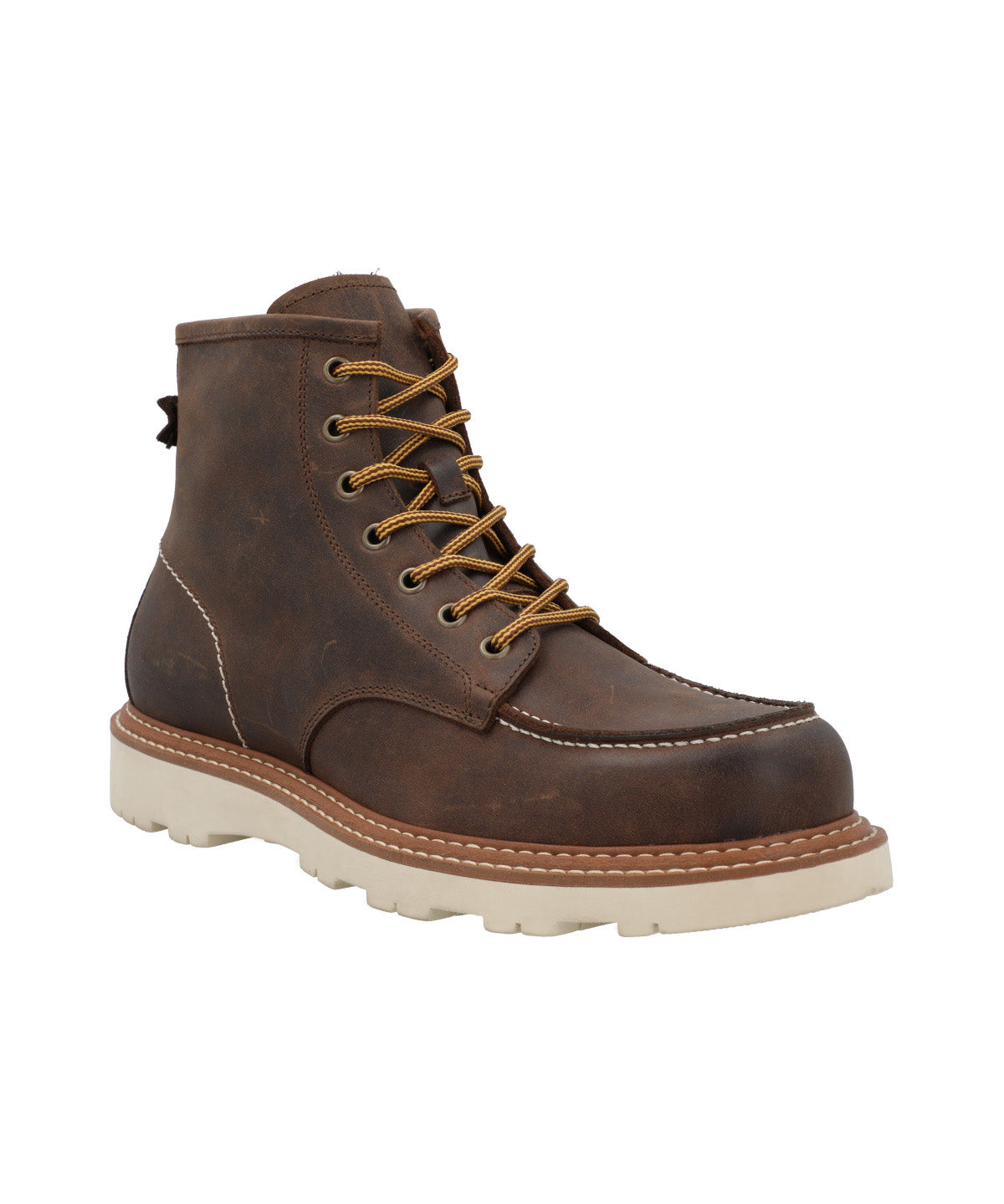 Botin Cuero Hombre Palermo Café