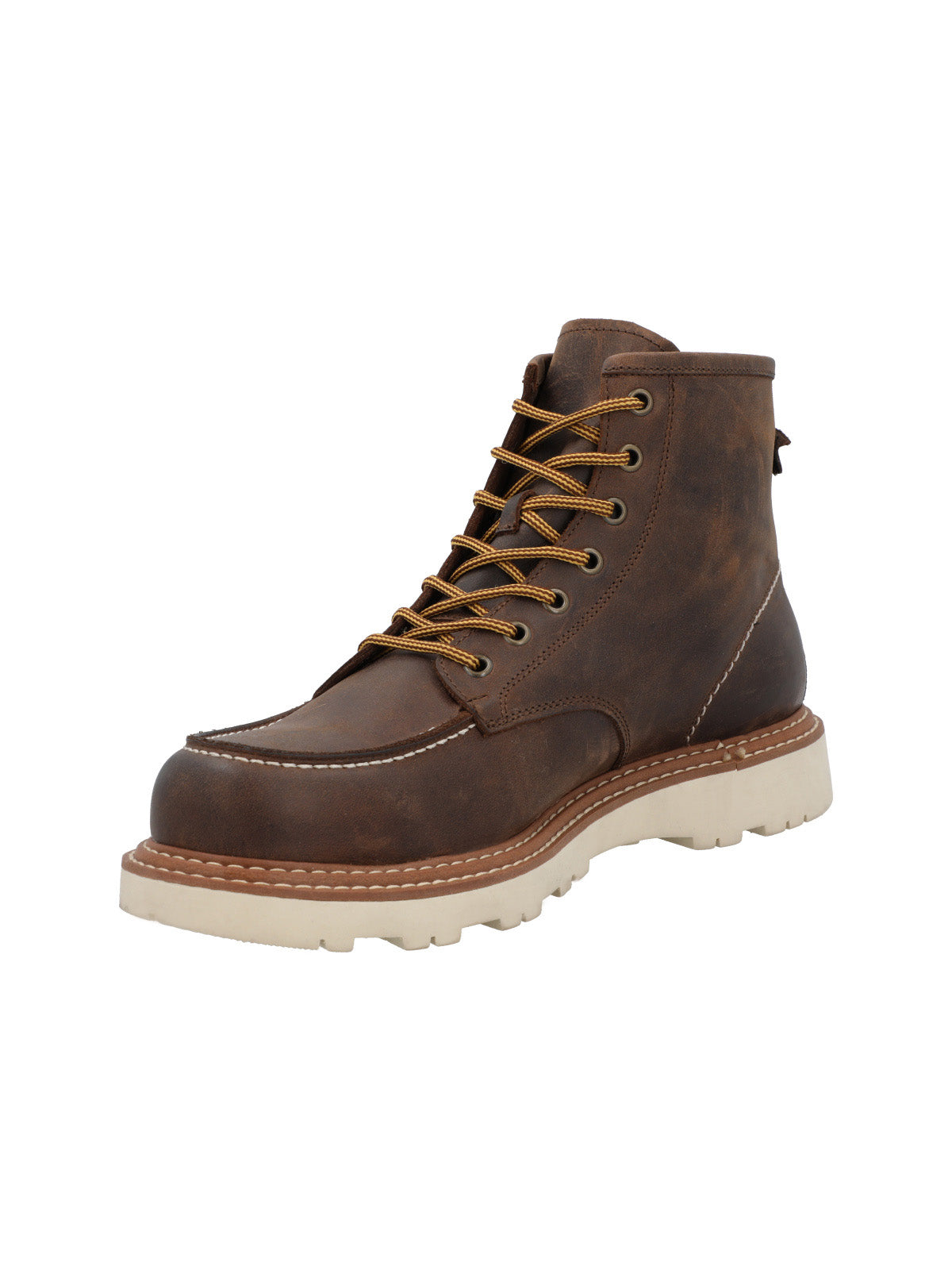 Botin Cuero Hombre Palermo Café