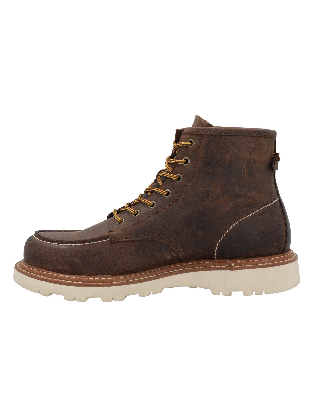 Botin Cuero Hombre Palermo Café