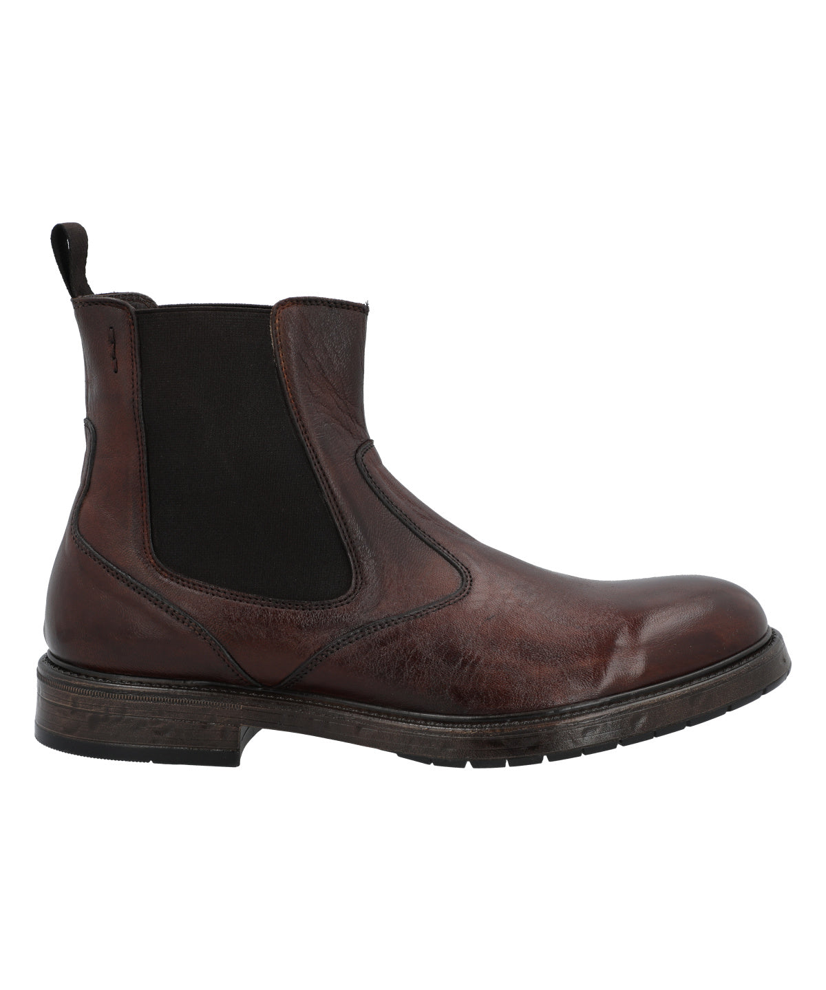 Botin Cuero Hombre Roma Ll Café