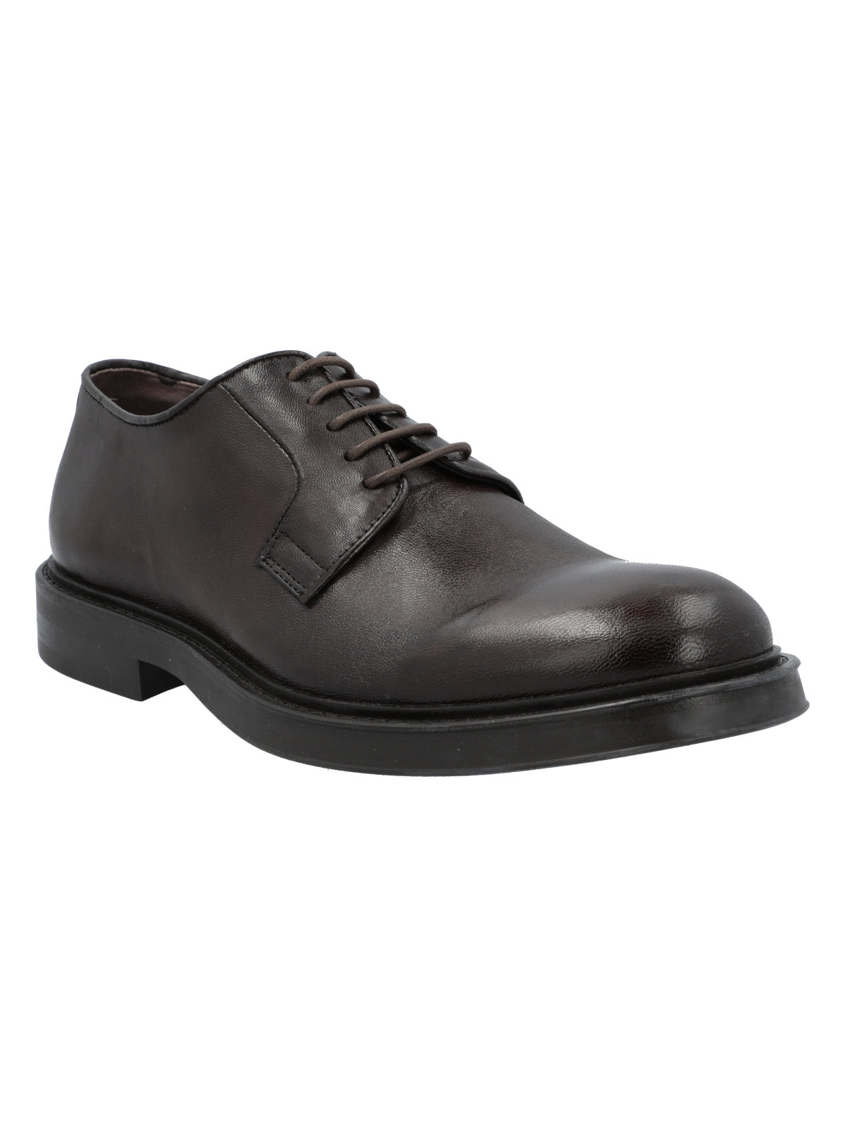 Zapato Cuero Hombre Ancona Café