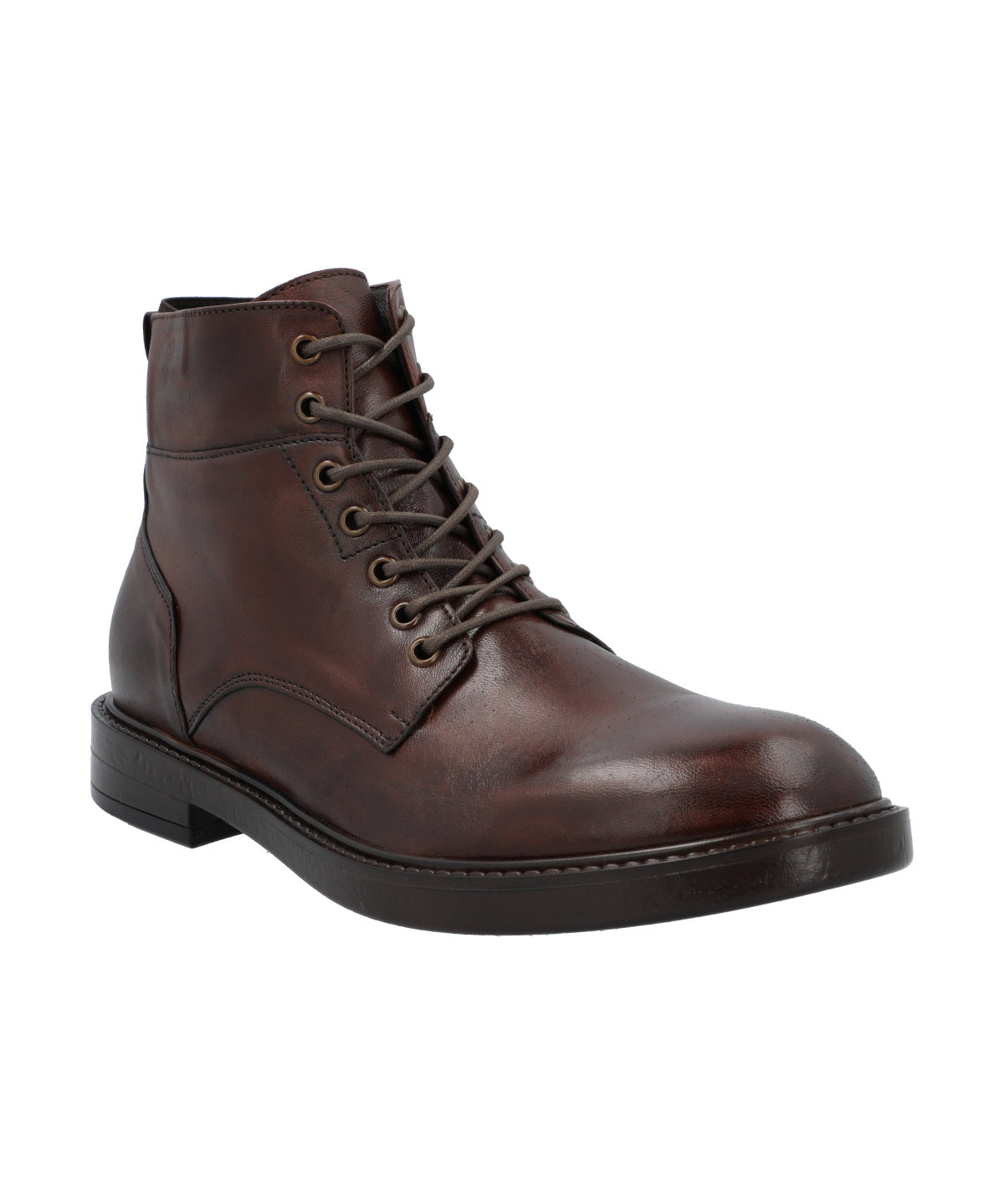 Botin Cuero Hombre Bolzano Café