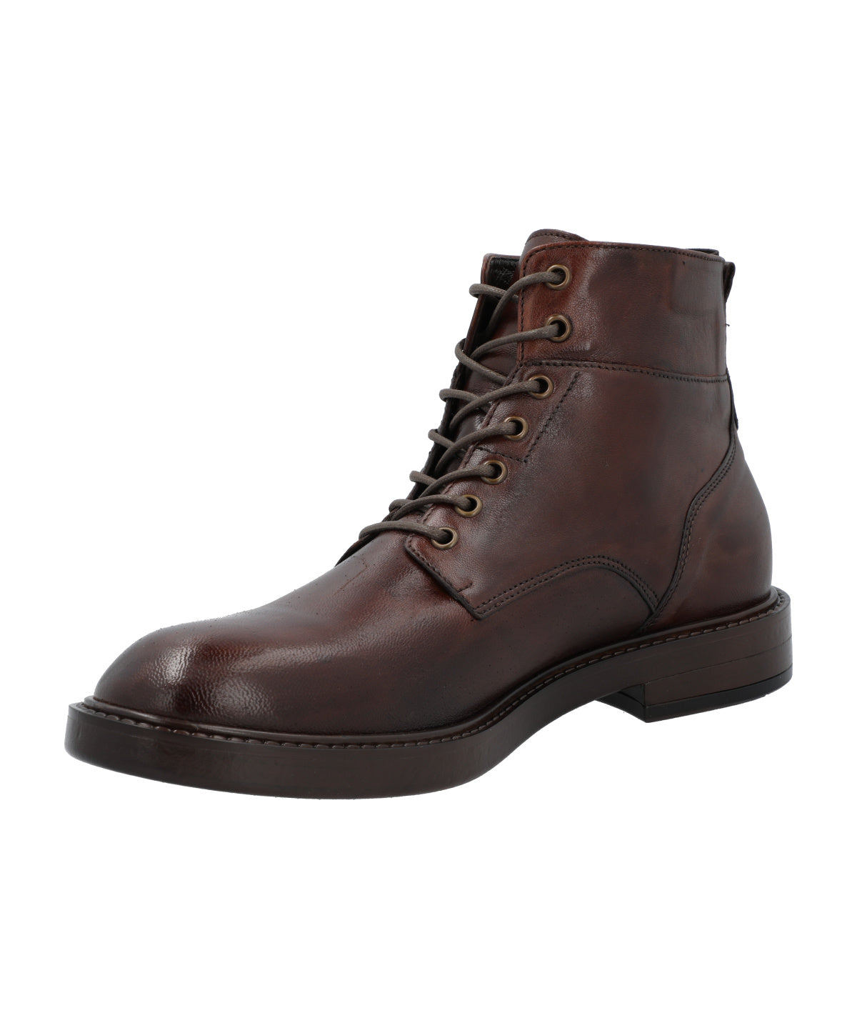 Botin Cuero Hombre Bolzano Café