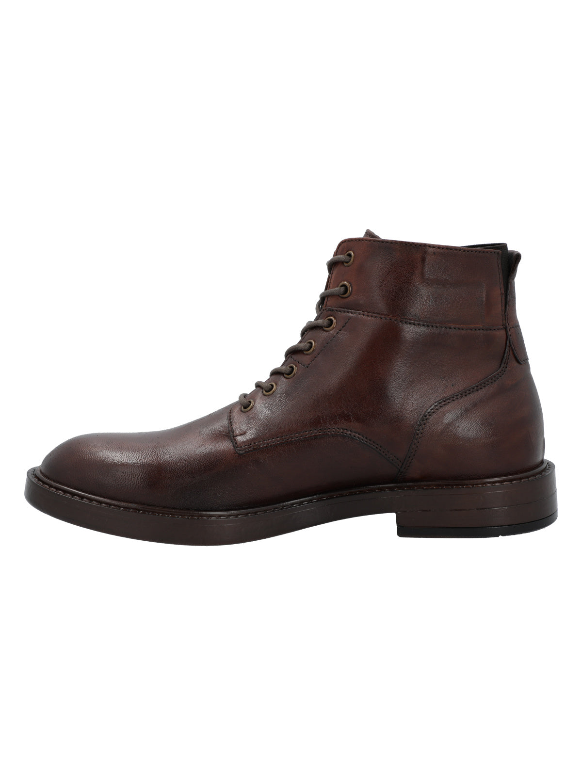 Botin Cuero Hombre Bolzano Café