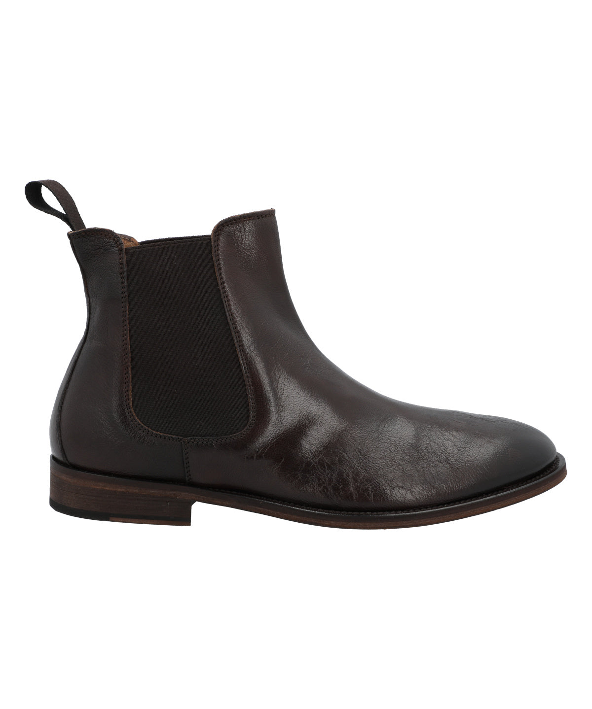 Botin Cuero Hombre Mattia Café