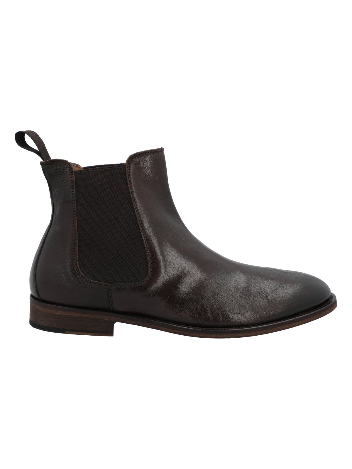 Botin Cuero Hombre Mattia Café