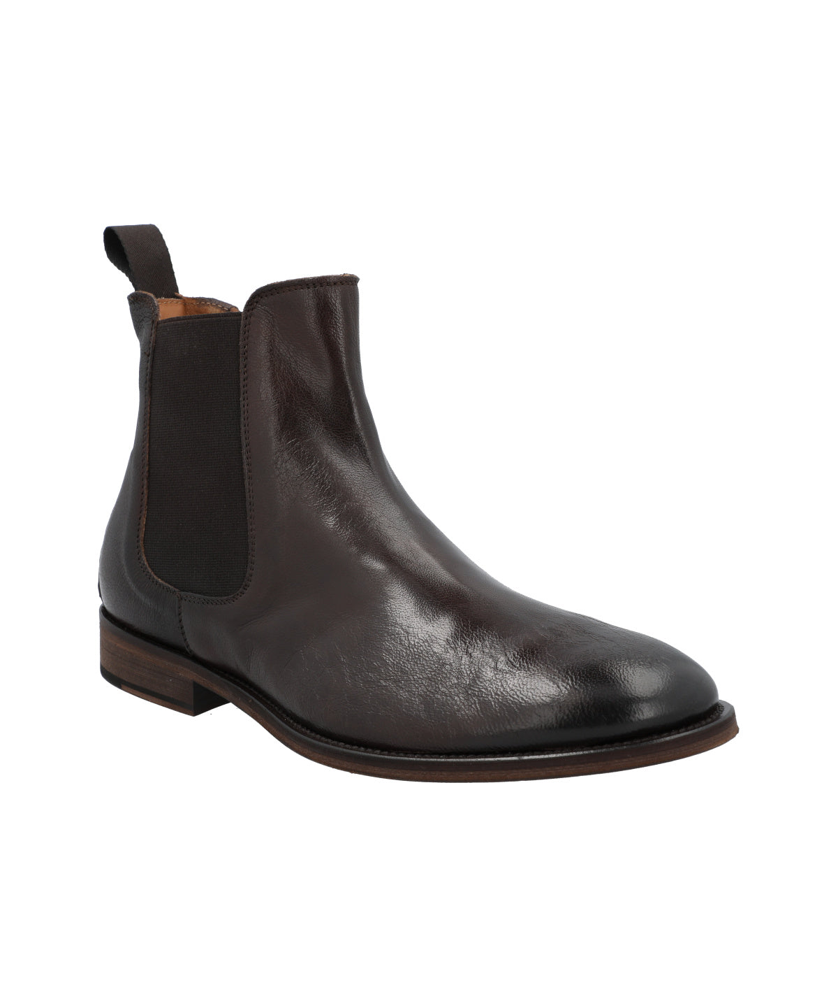 Botin Cuero Hombre Mattia Café