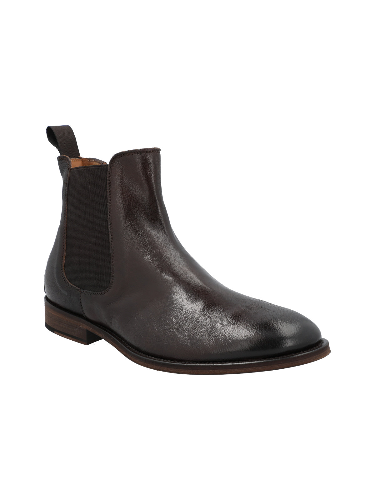 Botin Cuero Hombre Mattia Café