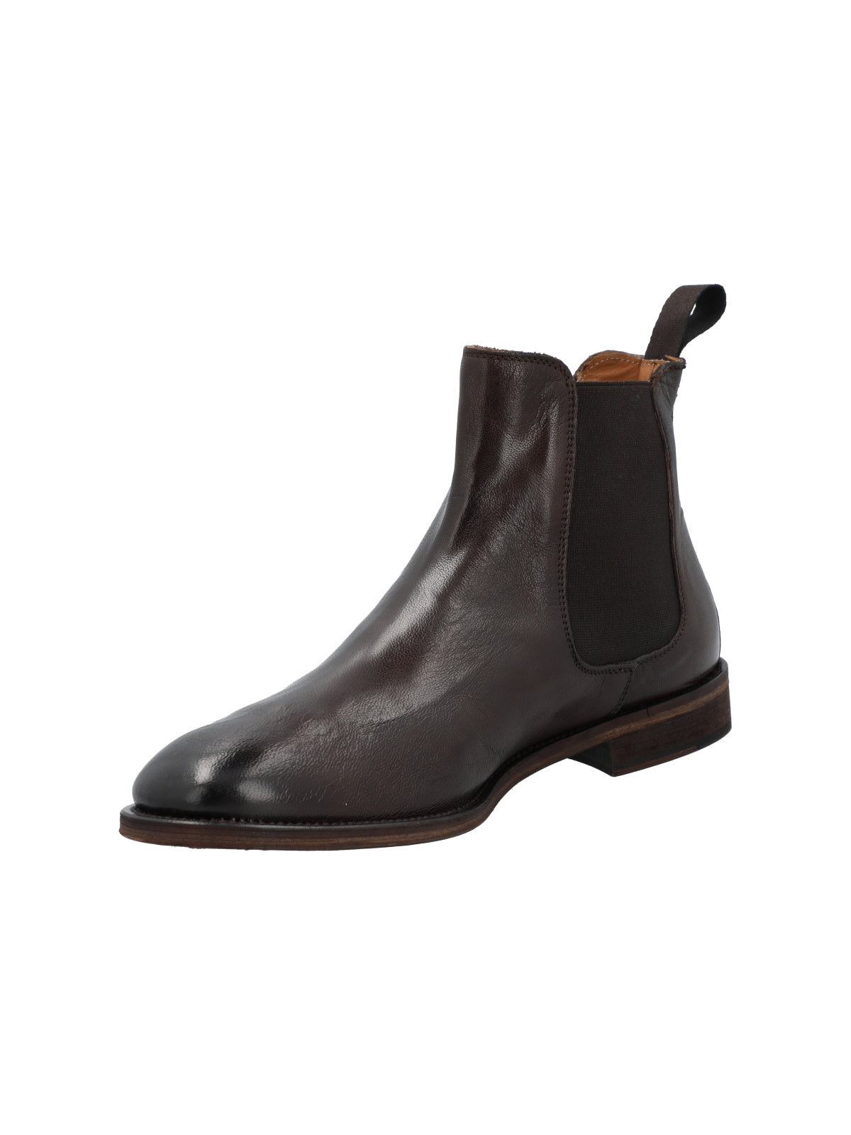 Botin Cuero Hombre Mattia Café