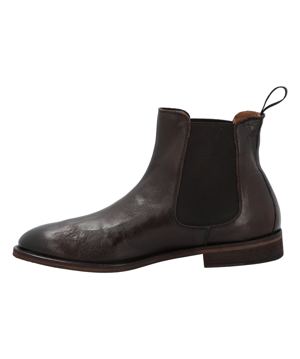Botin Cuero Hombre Mattia Café