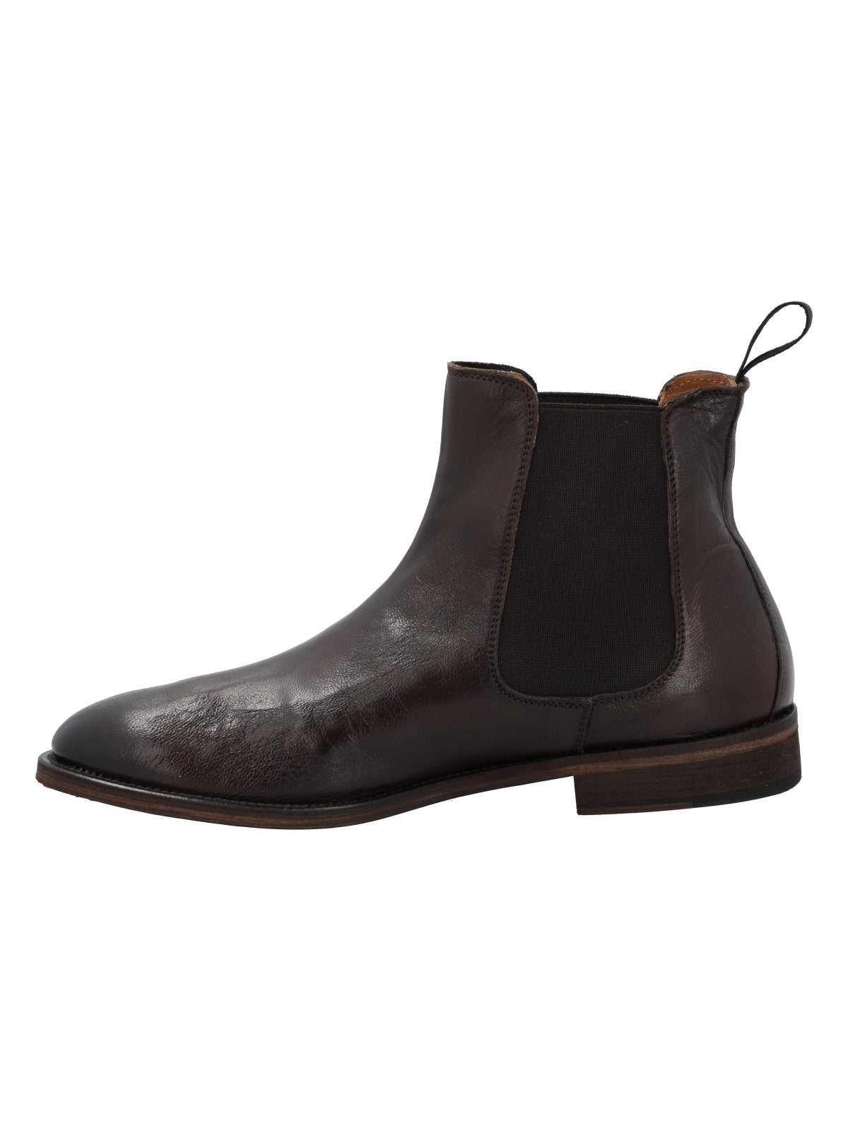 Botin Cuero Hombre Mattia Café
