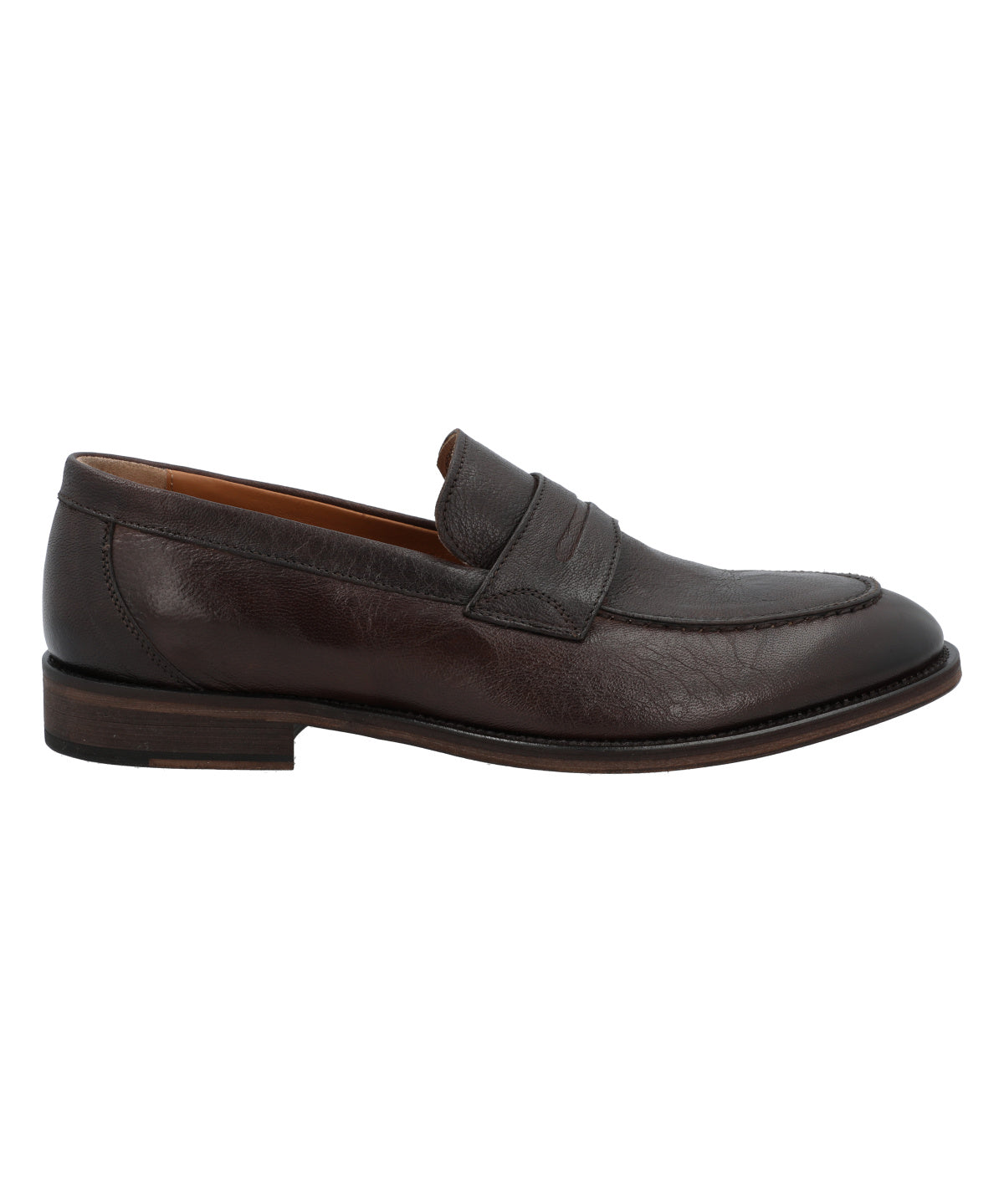 Mocasin Cuero Hombre Tommaso Café