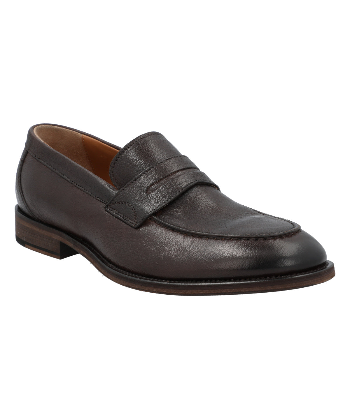 Mocasin Cuero Hombre Tommaso Café