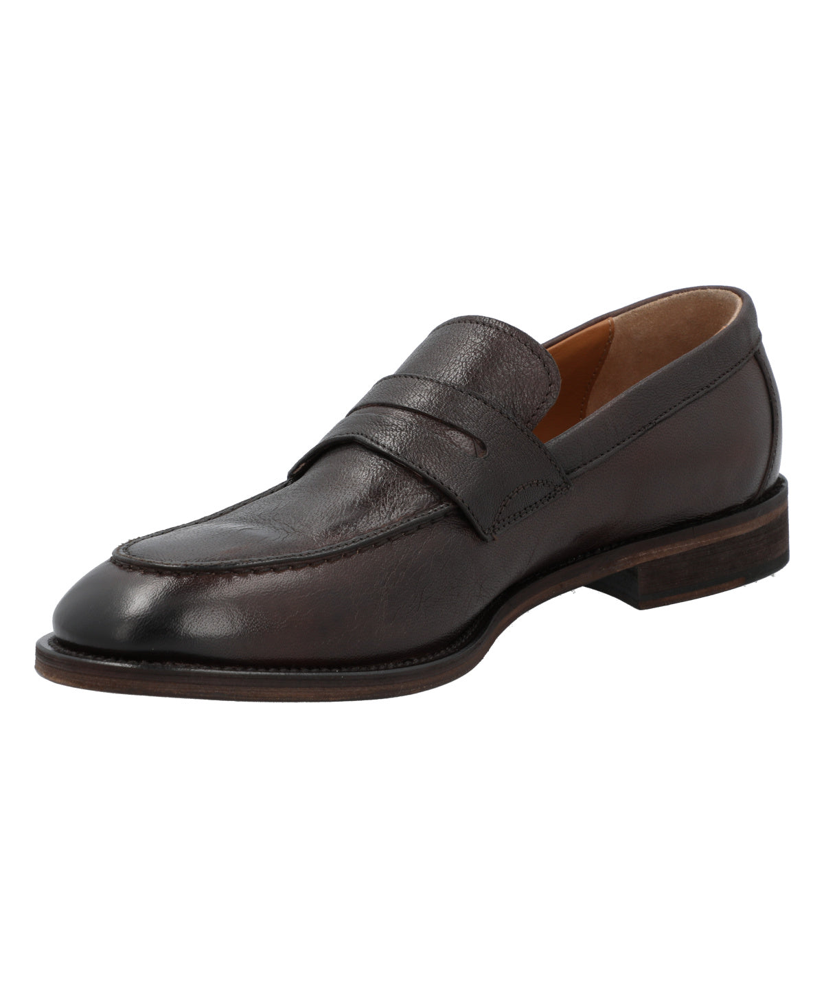 Mocasin Cuero Hombre Tommaso Café