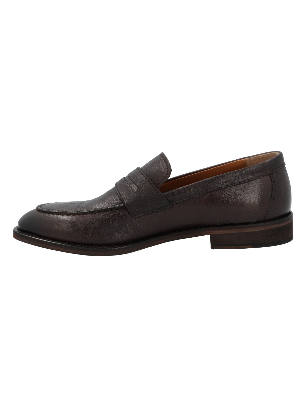 Mocasin Cuero Hombre Tommaso Café