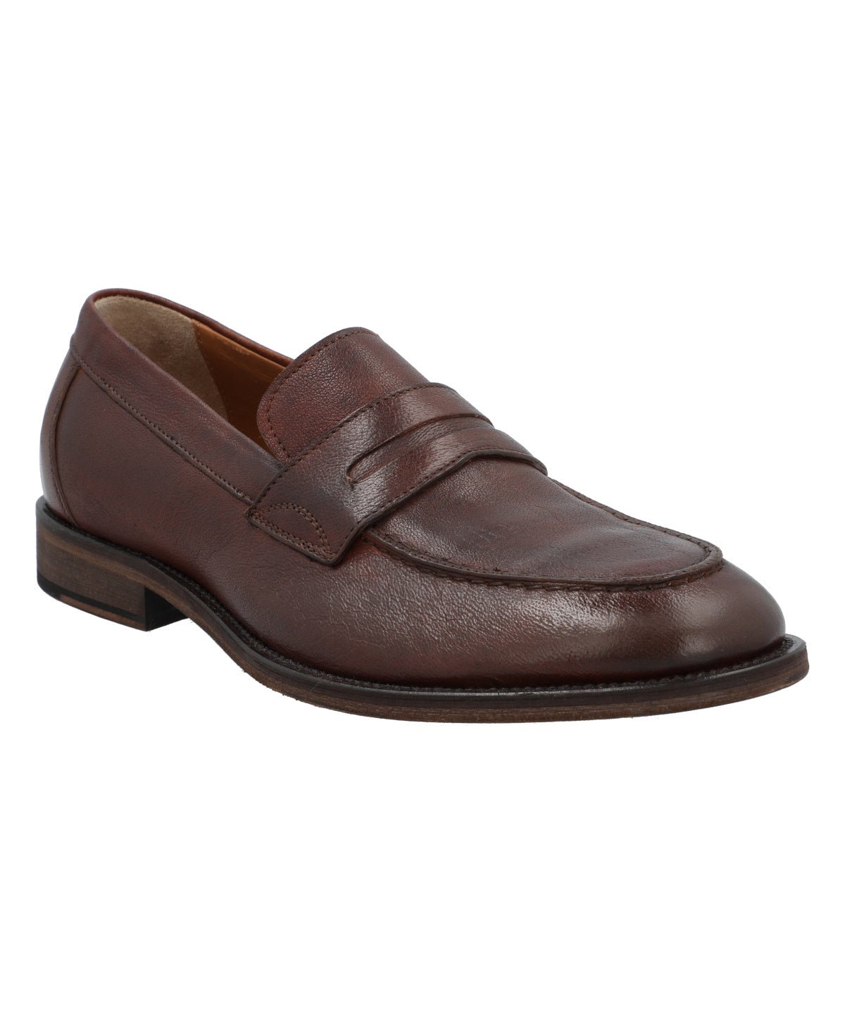 Mocasin Cuero Hombre Tommaso Café