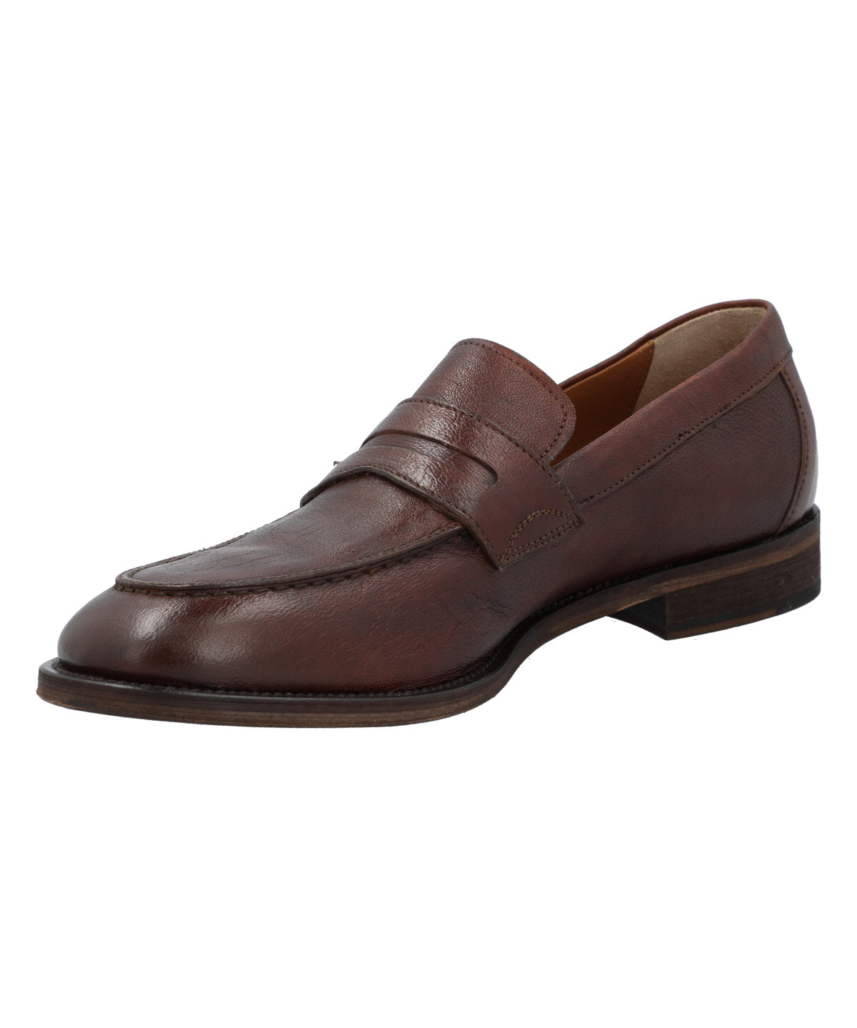 Mocasin Cuero Hombre Tommaso Café