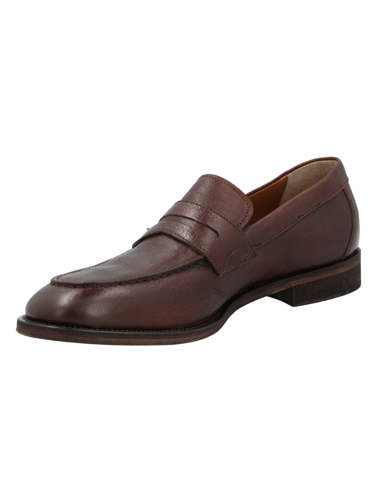 Mocasin Cuero Hombre Tommaso Café