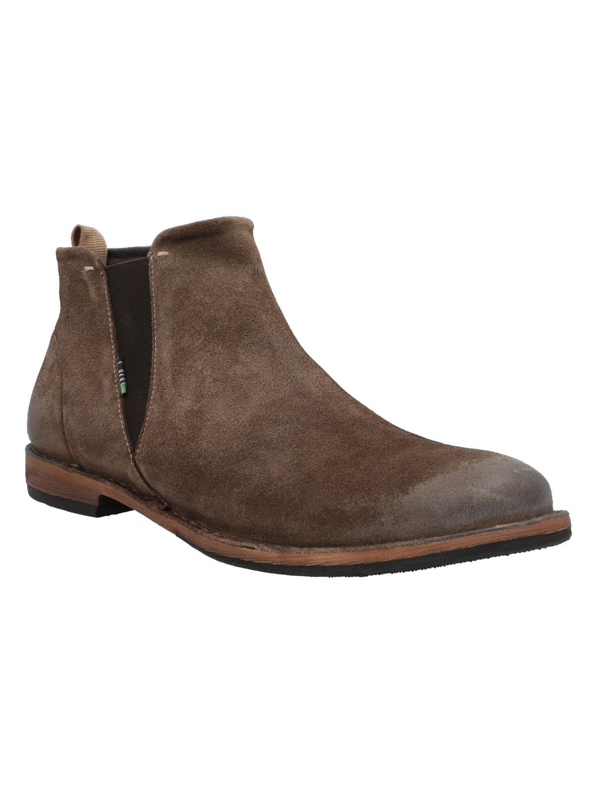 Botin Cuero Hombre Olbia Café