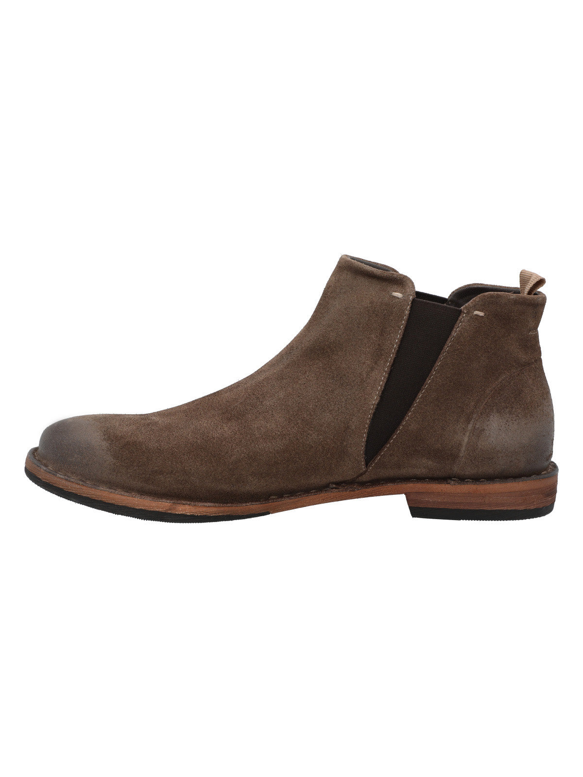 Botin Cuero Hombre Olbia Café