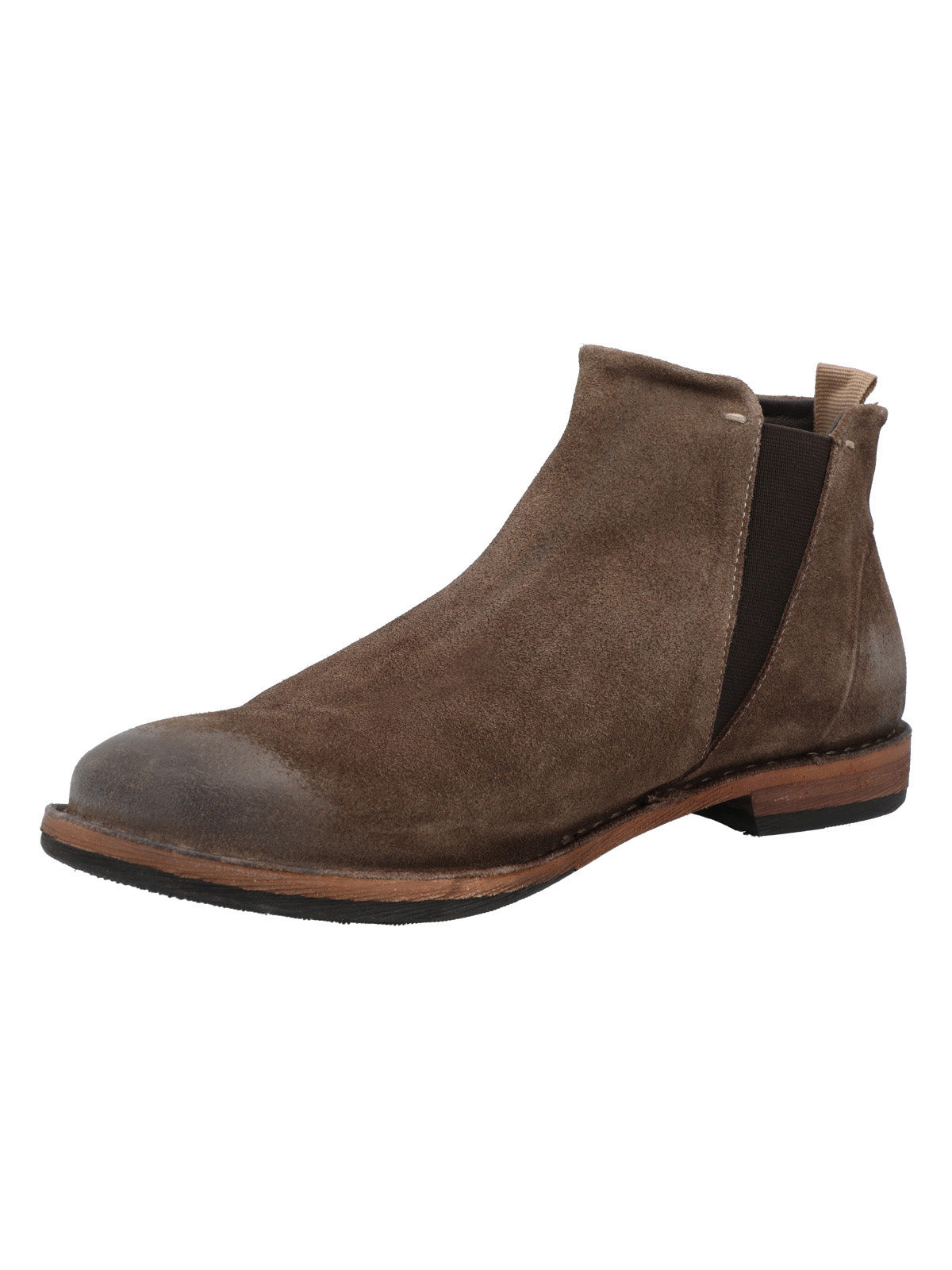 Botin Cuero Hombre Olbia Café
