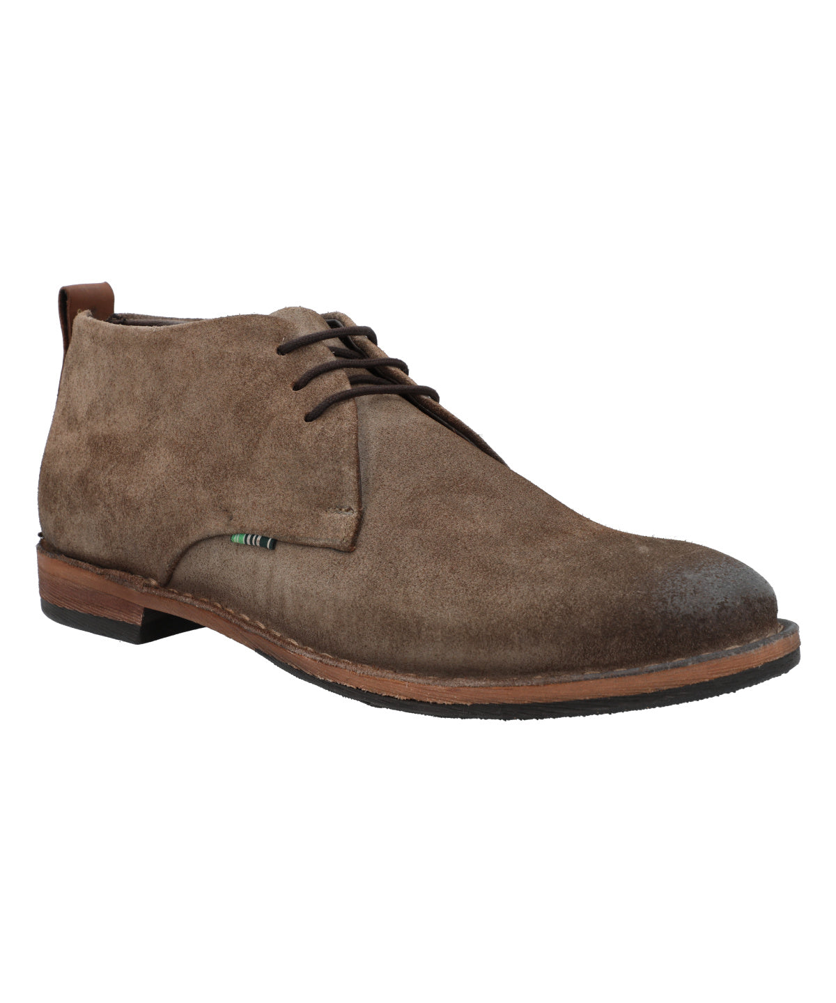 Botin Cuero Hombre Alpha Café