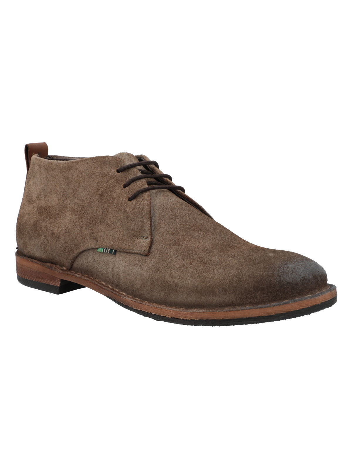 Botin Cuero Hombre Alpha Café